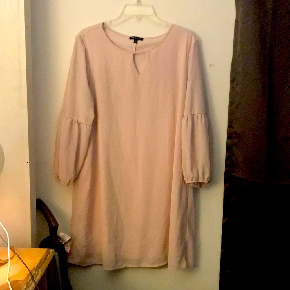 Soft pink dress